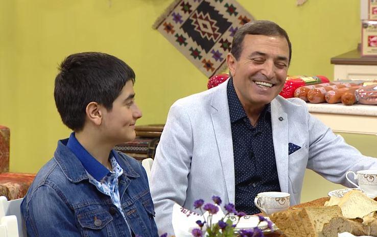 Xalq artisti efirə oğlu və nəvəsi ilə gəldi -  Fotolar