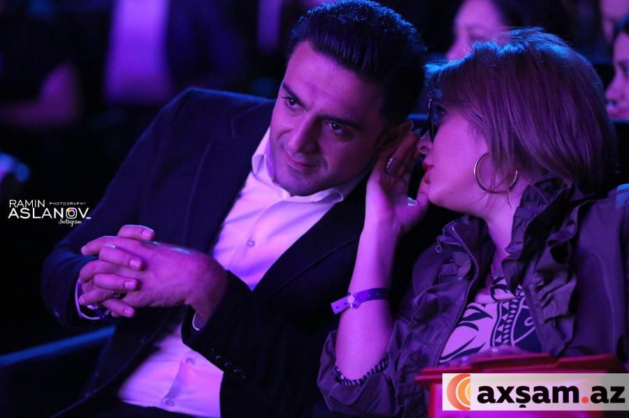 Nəsib Nur xanımı ilə konsertdə -  fotolar
