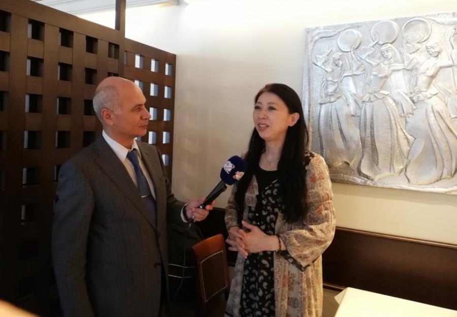 "Azərbaycan xalqının Heydər Əliyevə sevgisinin şahidi oldum" -  Yapon müğənni
