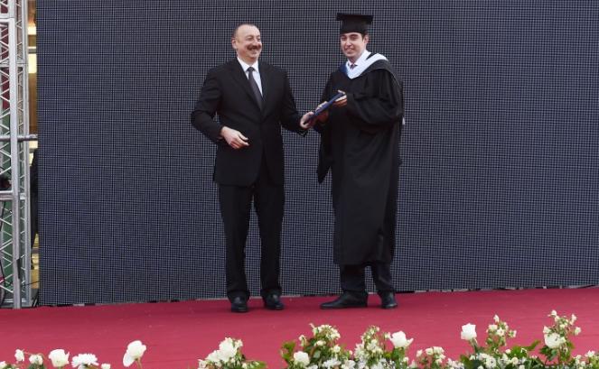 Heydər Əliyev məzun oldu - Fotolar