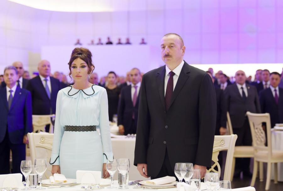 Prezident və xanımı AXC-yə həsr olunmuş tədbirdə - Fotolar