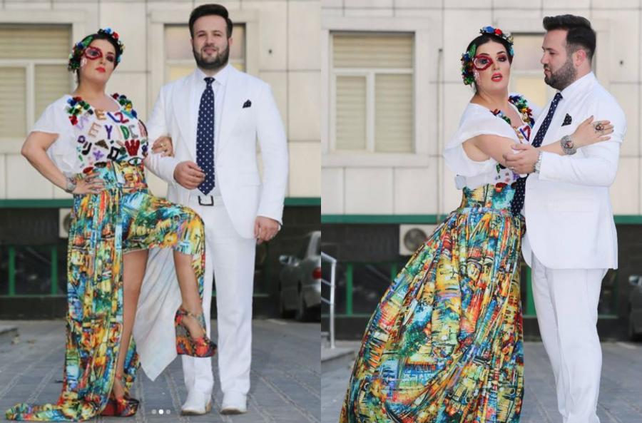 Elza bu dəfə Elnurla səmimi pozlar verdi -  Fotolar