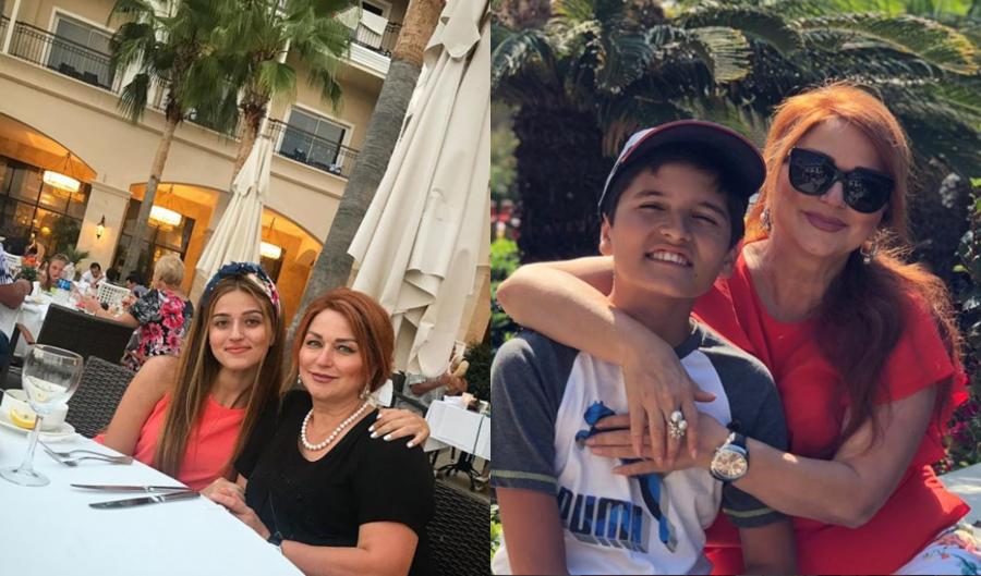 Xalq artisti ailəsi ilə Antalyada dincəlir -  Fotolar