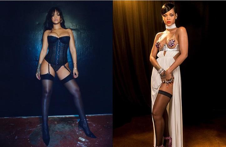 Rihanna alt paltarlarını nümayiş etdirəcək - Fotolar