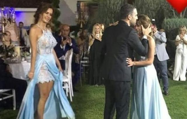 Aktrisanın nişanından fotolar