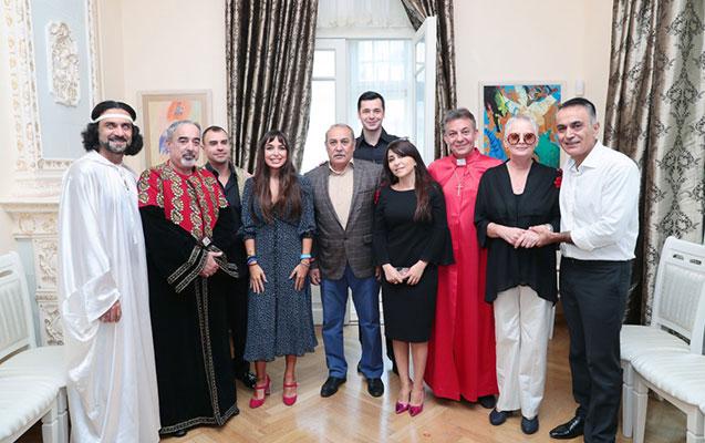 Leyla Əliyeva tamaşa premyerasında -  Fotolar