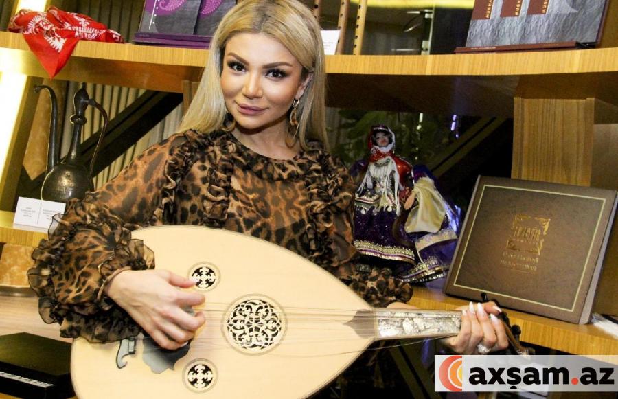 Afaq leopard geyimdə -  Fotolar