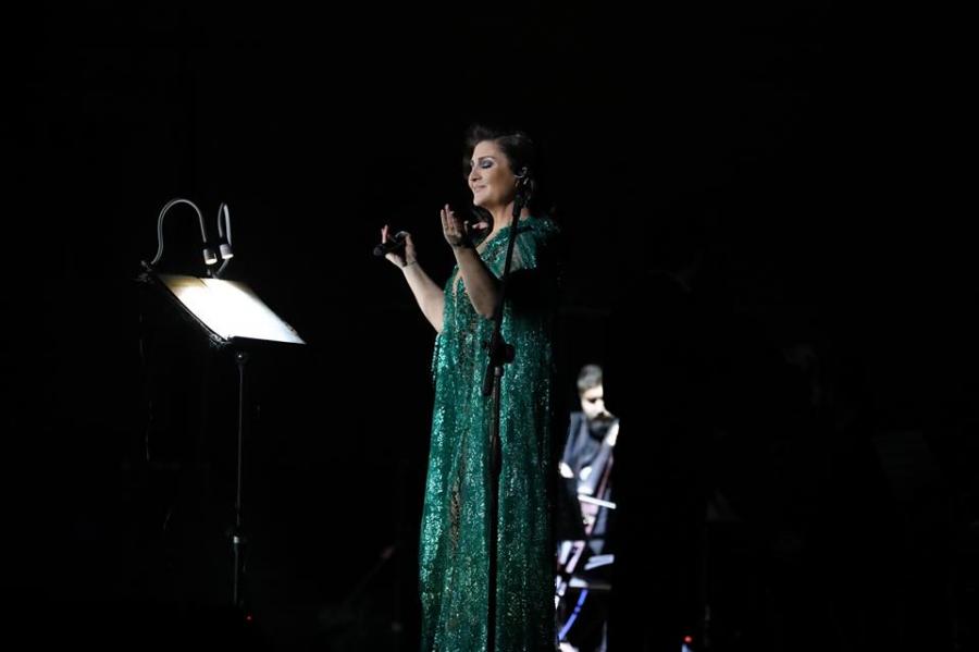 Sibel Canın Bakı konsertində baş verənlər -  Fotolar