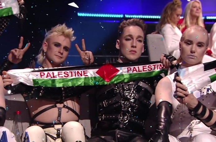 “Eurovision”da siyasi qalmaqal -  İsraildə Fələstin bayrağı açdılar