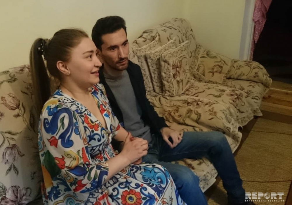 Fədayə Laçının azadlıqda ilk  fotoları