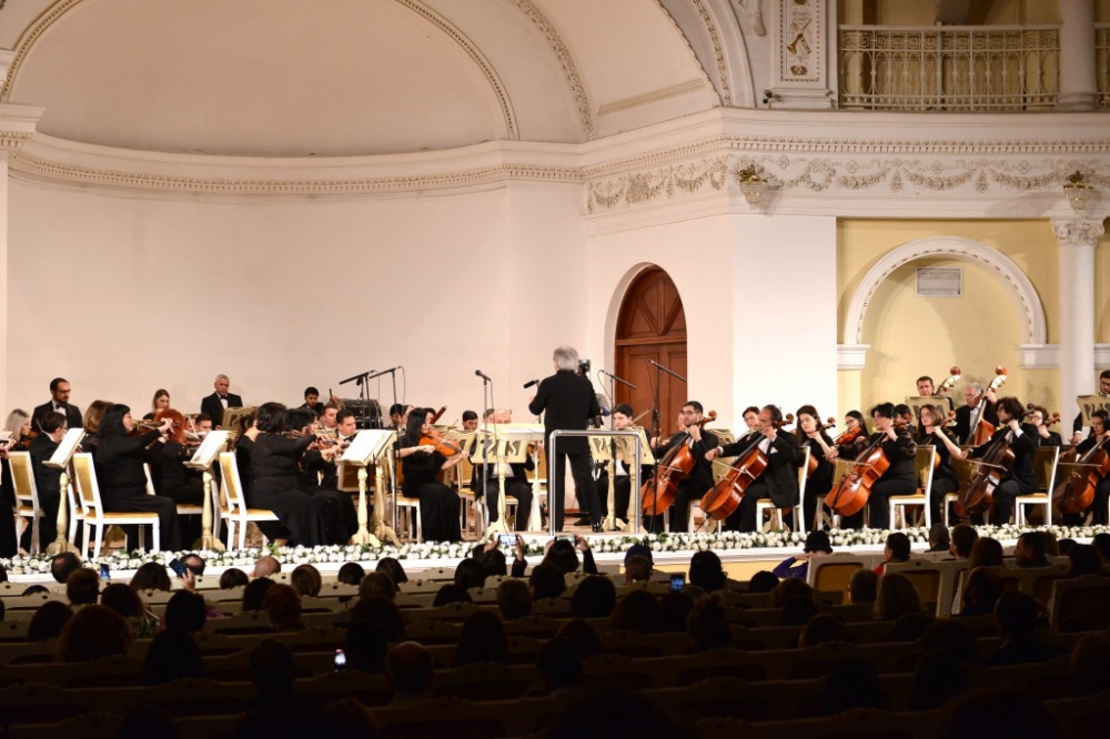 Azərbaycan Dövlət Simfonik Orkestrinin növbəti konserti olub