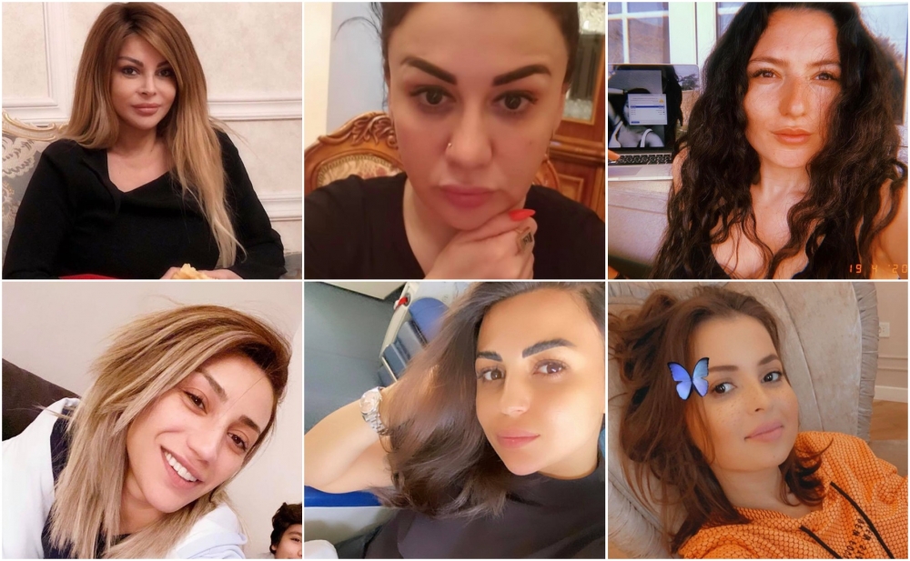 Karantində makiyajsız qalan məşhurlar -  Fotolar