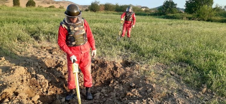 Tovuzun iki kəndində ermənilərin atdığı top mərmilərinin qalıqları aşkarlanıb -  Fotolar