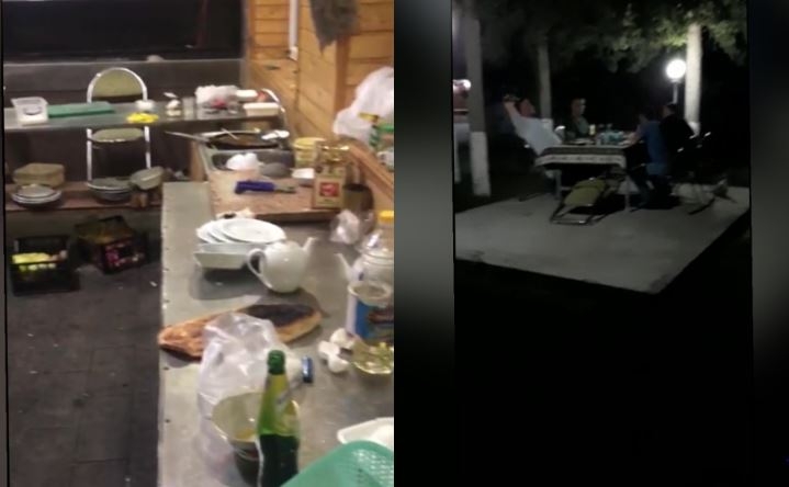 Gizli işləyən daha bir kafe aşkarlandı -  Fotolar+Video