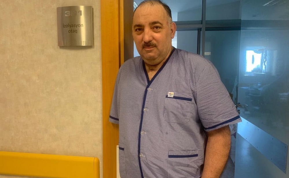 Bəhram Bağırzadə sağaldıqdan sonra ilk dəfə -  Fotolar