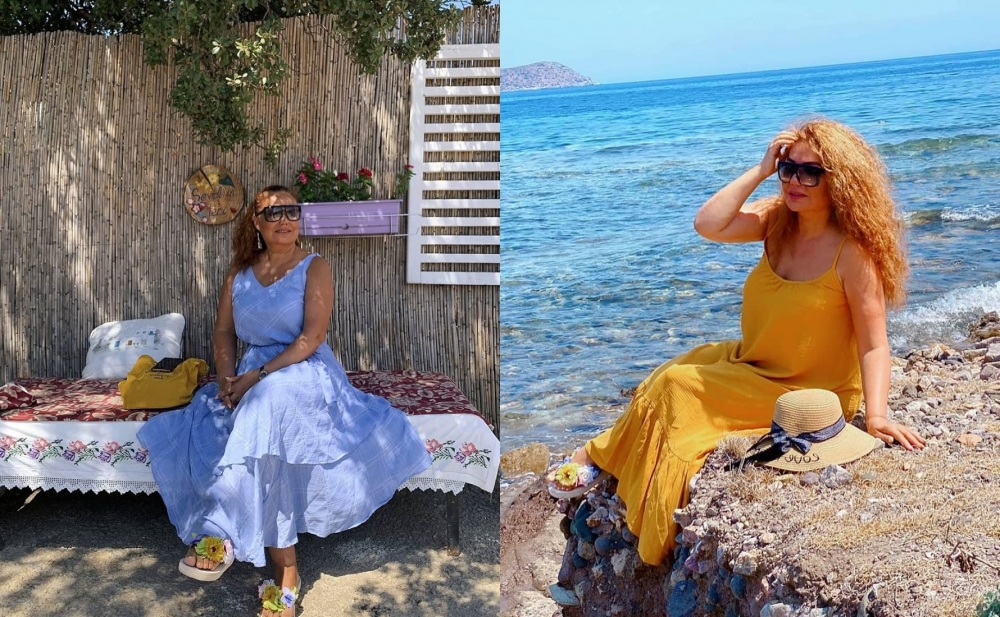 Könül Kərimovanın Bodrum istirahəti -  Fotolar