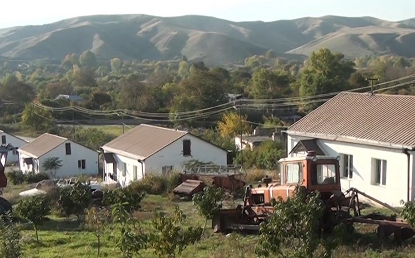 Qubadlının işğaldan azad olunan Xanlıq kəndi -  Video