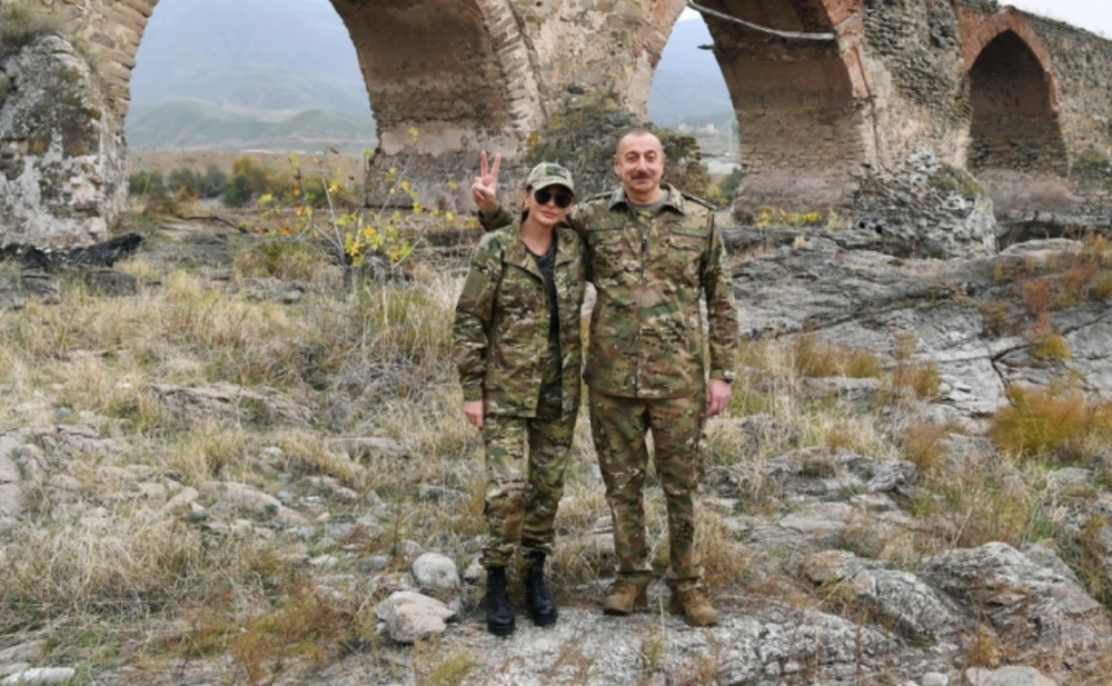 Prezident və xanımının Füzuli və Cəbrayıl səfərindən -  Fotolar