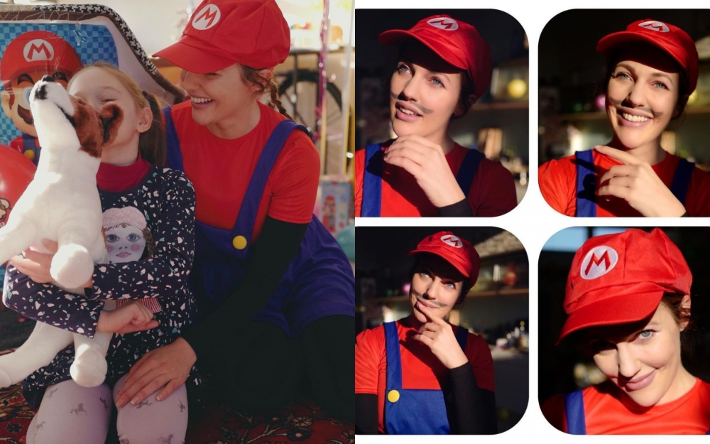 Məryəm Üzərli "Super Mario" obrazında - Fotolar