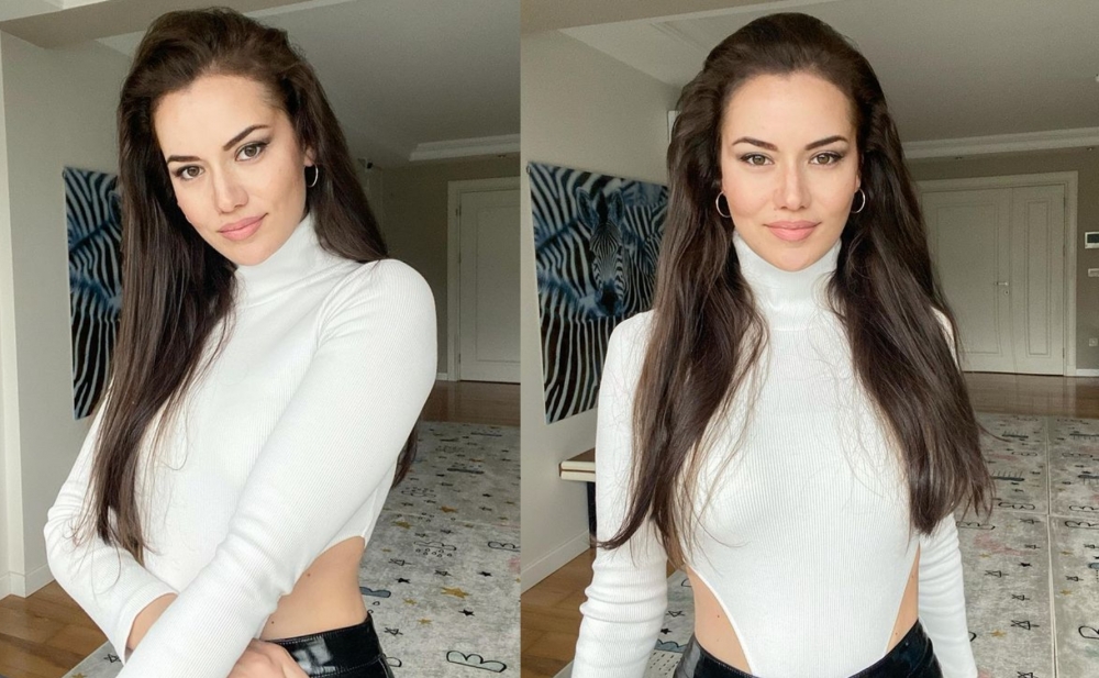 Fahriye Evcen də fotoşop qurbanı oldu - Fotolar