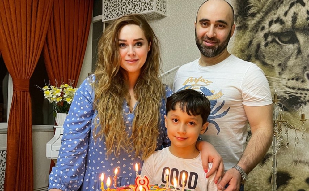 Xatirə oğlunun ad gününü belə qeyd etdi - Fotolar