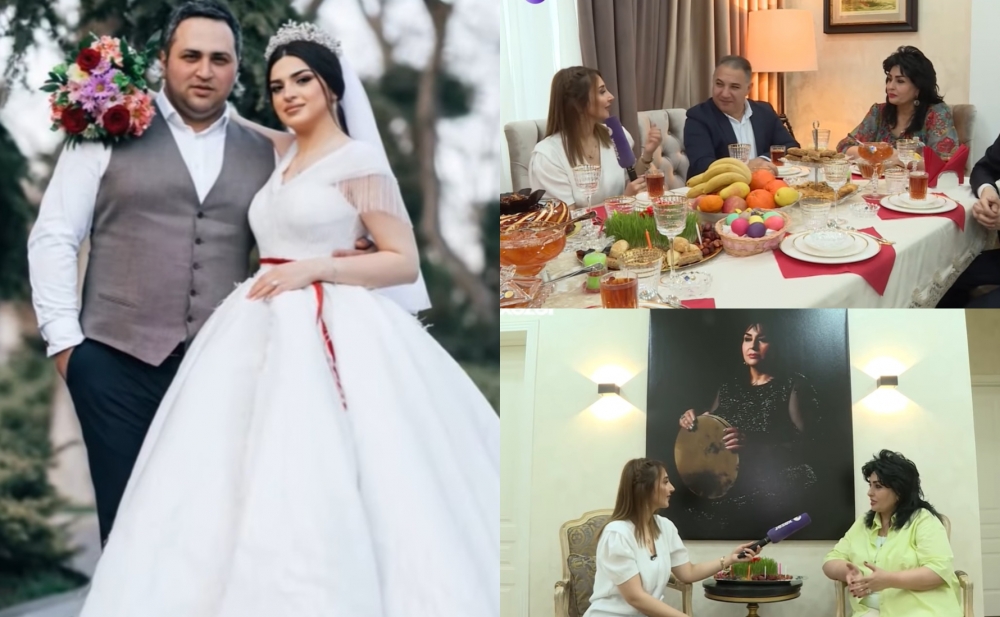 Yeni evləndirdiyi oğlunun evini göstərdi - Fotolar
