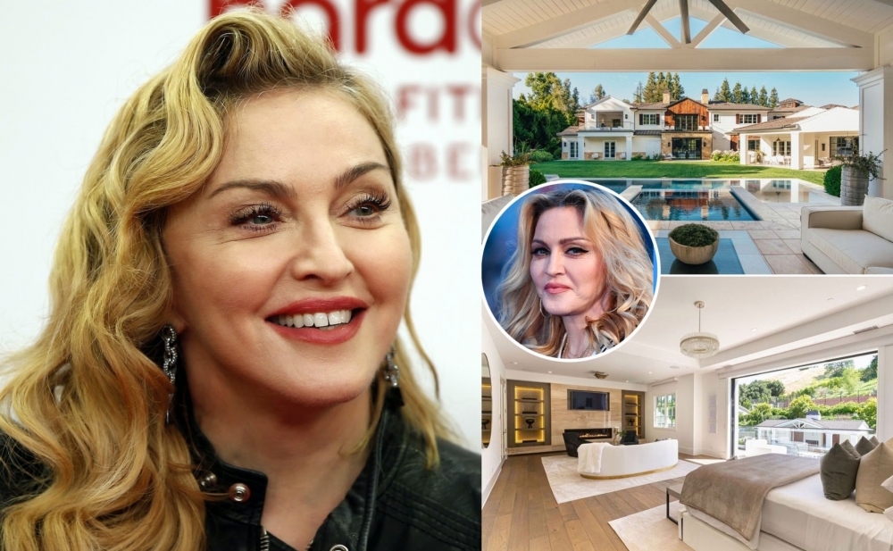 Madonnanın 32 milyonluq malikanəsindən fotolar