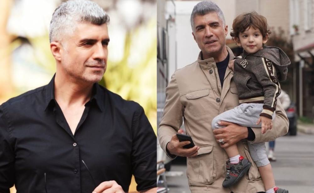 Özcanın oğlu ilə yeni fotoları