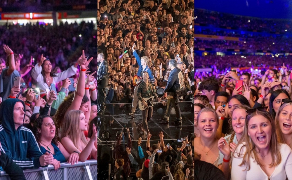 Dünya karantindədir, onlar isə 50 min nəfərlik konsert etdi - Fotolar
