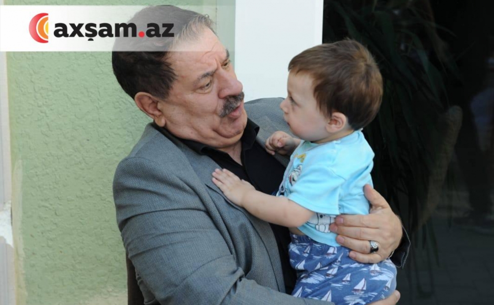 Ağadadaş Ağayevin himayəsinə götürdüyü uşaq - Fotolar