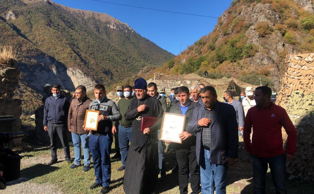 Xudavəng monastrında  anım mərasimi keçirilib - Fotolar