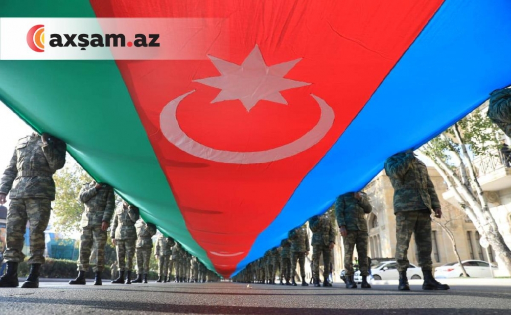 Bakıda Zəfər yürüşü... - Fotolar