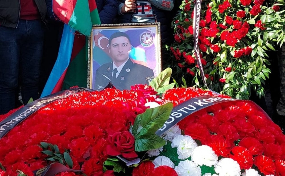 Şəhid Orxan Cabbarov dəfn olundu - Fotolar
