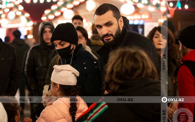 Arzu Əliyeva həyat yoldaşı ilə “Tarqovu”da - Fotolar