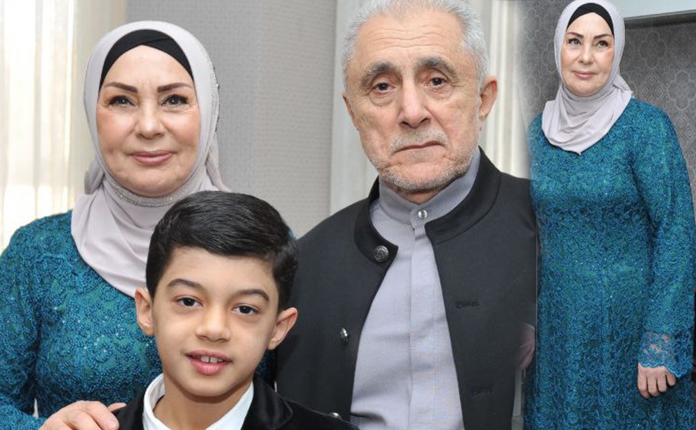 Alim Qasımov həyat yoldaşı ilə - Fotolar