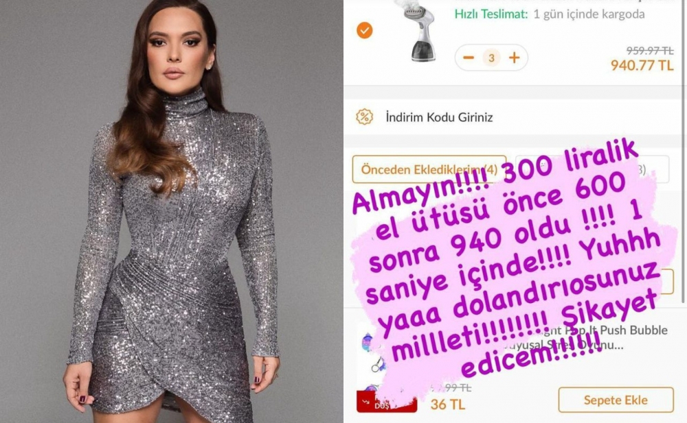 Demet Akalının bu səhvi lağa qoyuldu - Foto