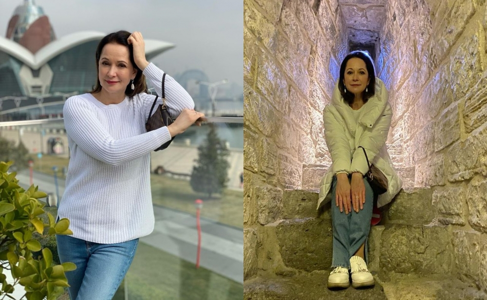Rusiyanın Əməkdar artisti Bakıdan yazdı - Fotolar