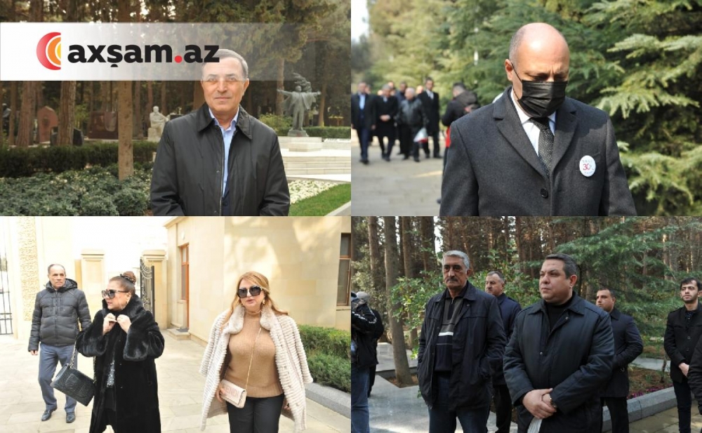 Əlibaba Məmmədovu son mənzilə yola saldılar - Fotolar