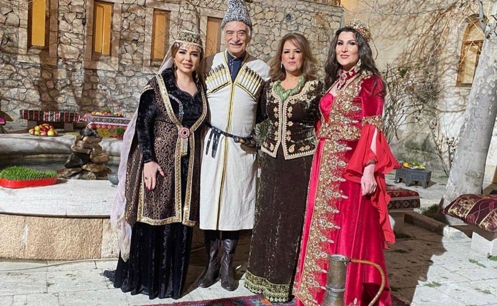 Xalq artistləri Ağdamda - Fotolar