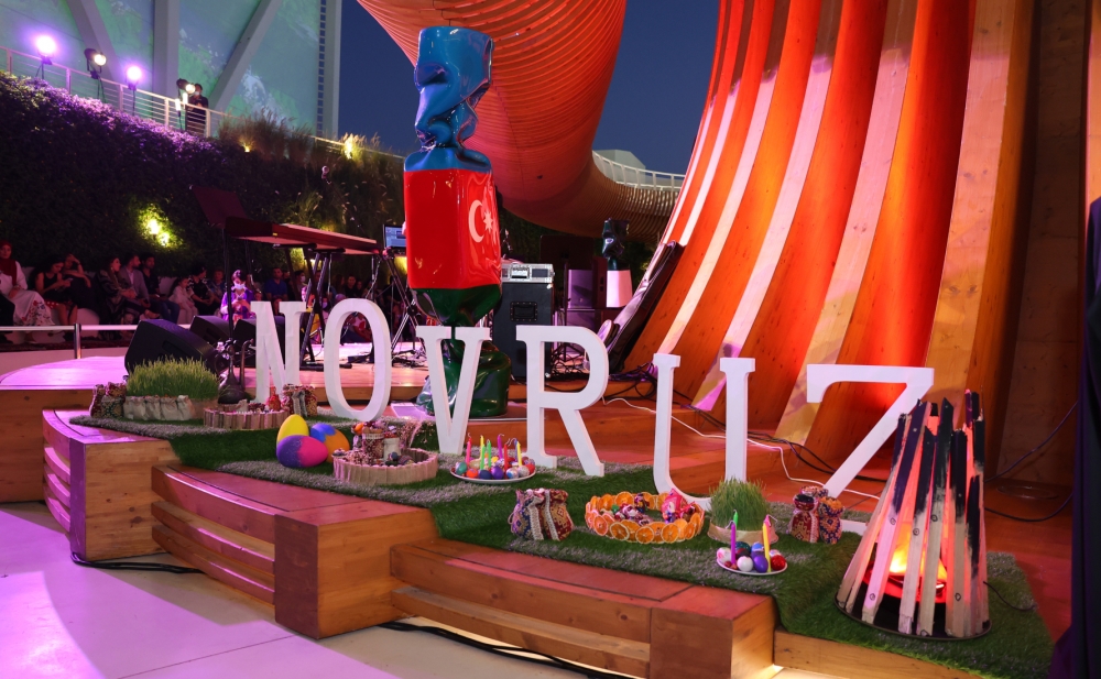 Novruz bayramında "Dubay Expo 2020"dəki Azərbaycan pavilyonu - Fotolar