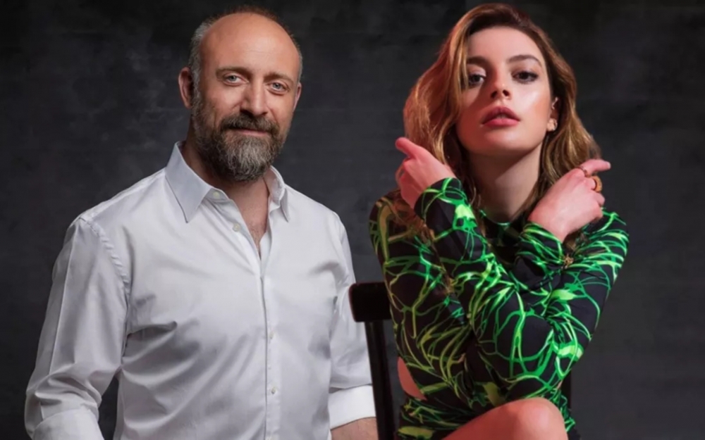 Halit Ergençlə Melis eyni serialda