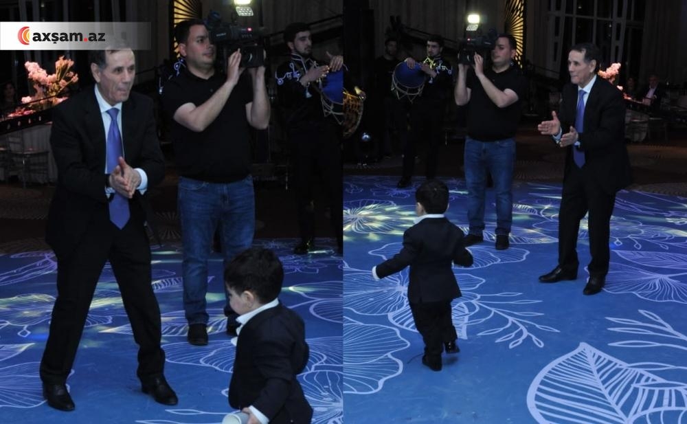 Novruz Məmmədov nəvəsinin kiçik toyunda - Fotolar
