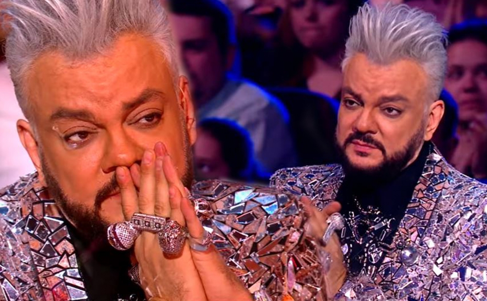 Kirkorov Müslüm Maqomayevin mahnısını eşidib kövrəldi - Video
