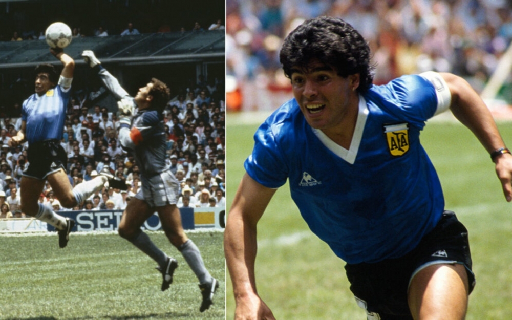 Maradonanın forması rekord qiymətə satıldı - Fotolar