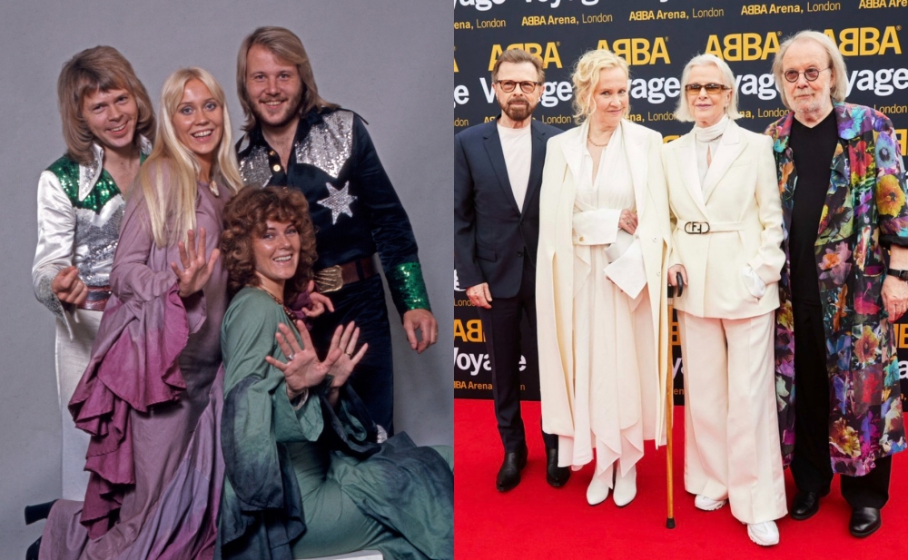 Əfsanəvi “ABBA” qrupunun üzvləri 40 ildən sonra - Fotolar