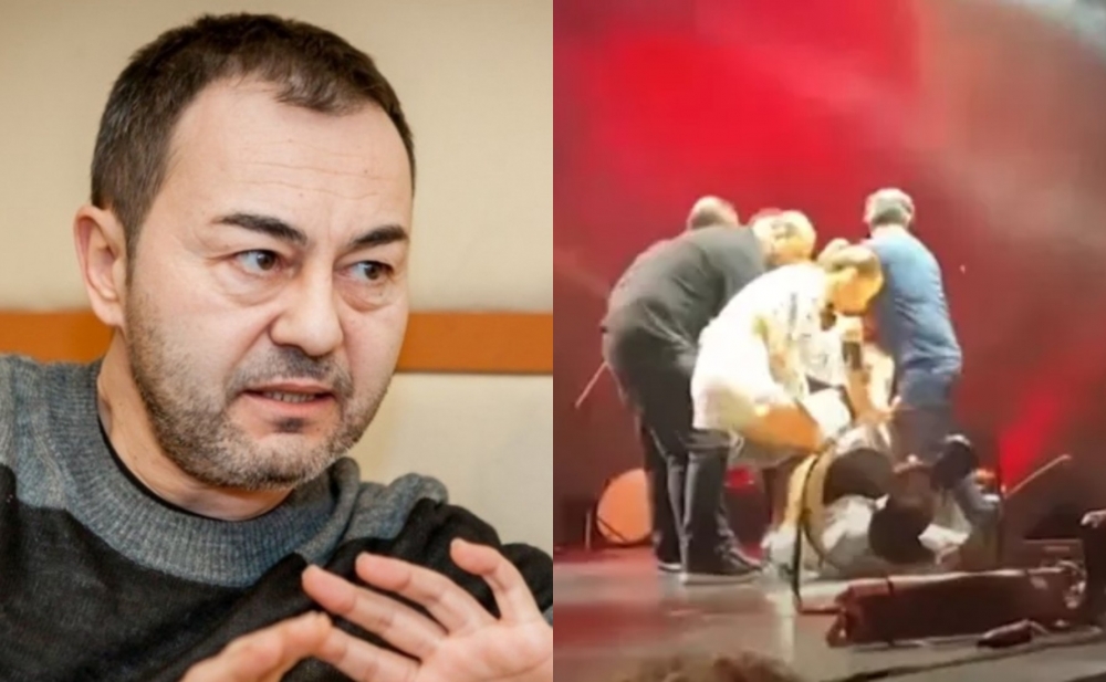 Sərdar Ortaç səhnədə yıxıldı - Video