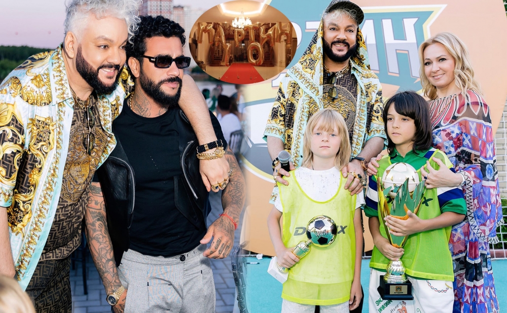 Filipp Kirkorov oğlu üçün məşhurları bir araya topladı - Video+Fotolar