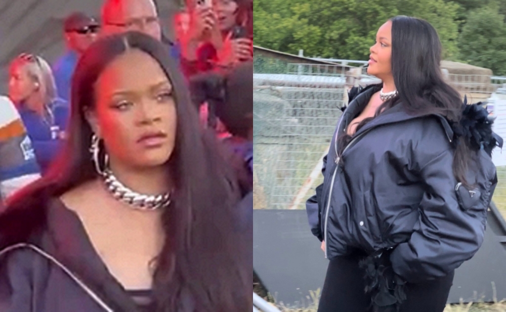 Rihanna ana olandan sonra ilk dəfə - Fotolar