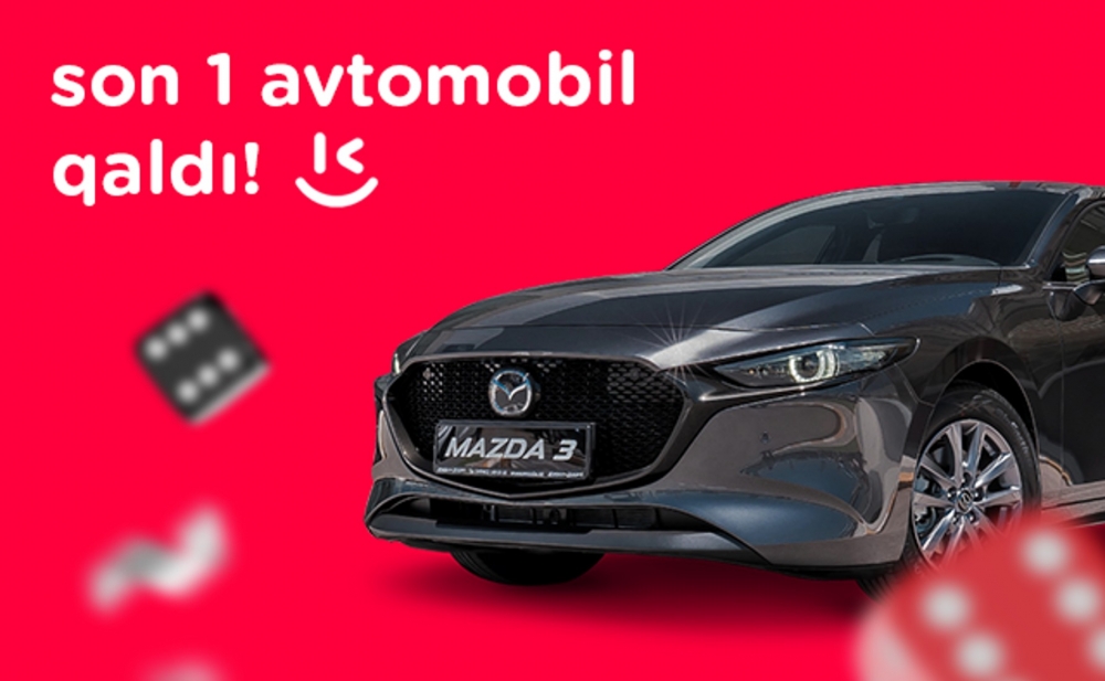 “Kontakt”da avtomobil qazanmaq üçün son şans – Cəmi 1 avtomobil qaldı