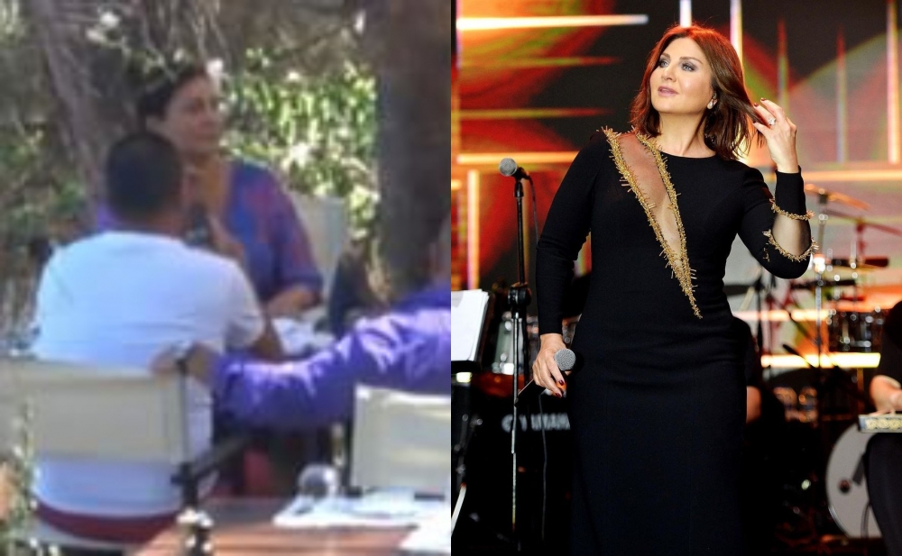 Sibel Can gizli saxladığı sevgilisi ilə görüntüləndi - Video